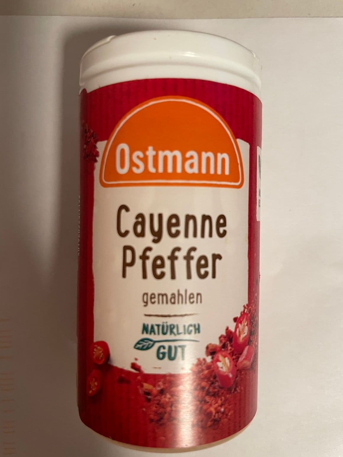 Ostmann Cayennepfeffer gemahlen