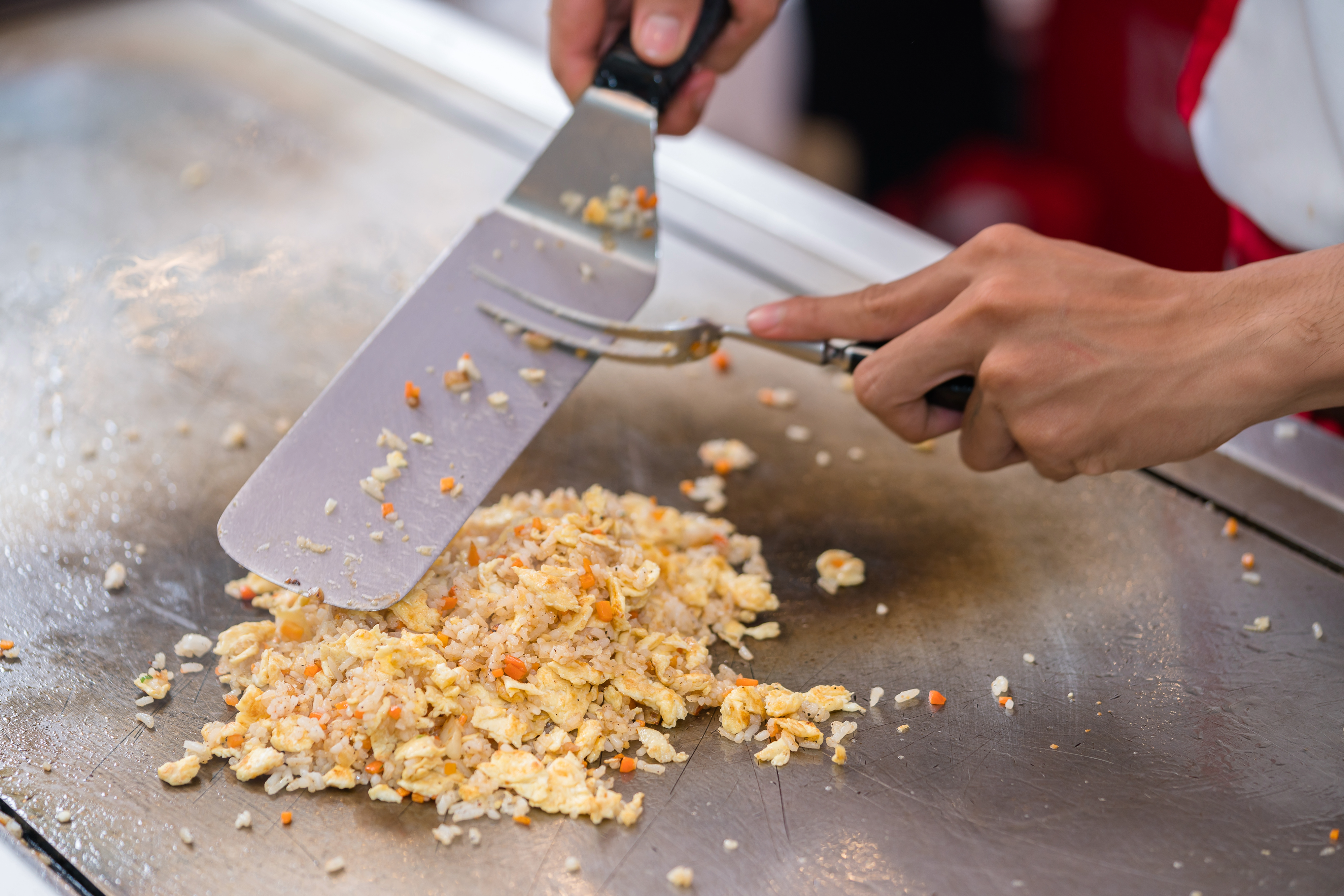 Spam Fried Rice (Korean-style, 스팸볶음밥)